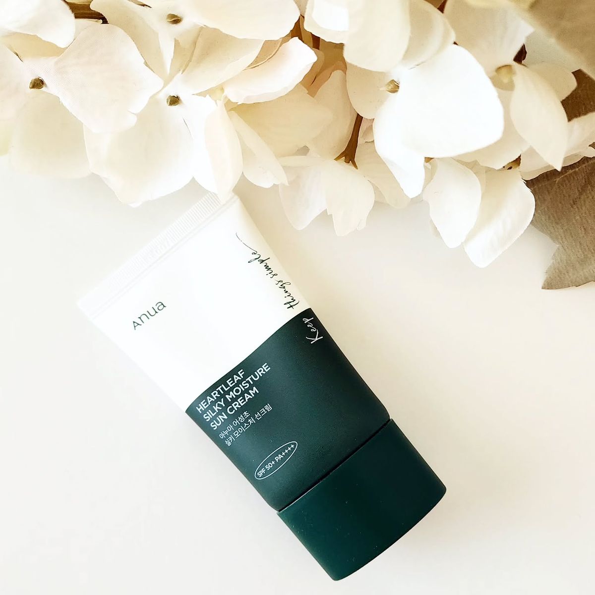 Anua Heartleaf Silky Moisture Sun Cream SPF 50+ PA++++ – 50ml