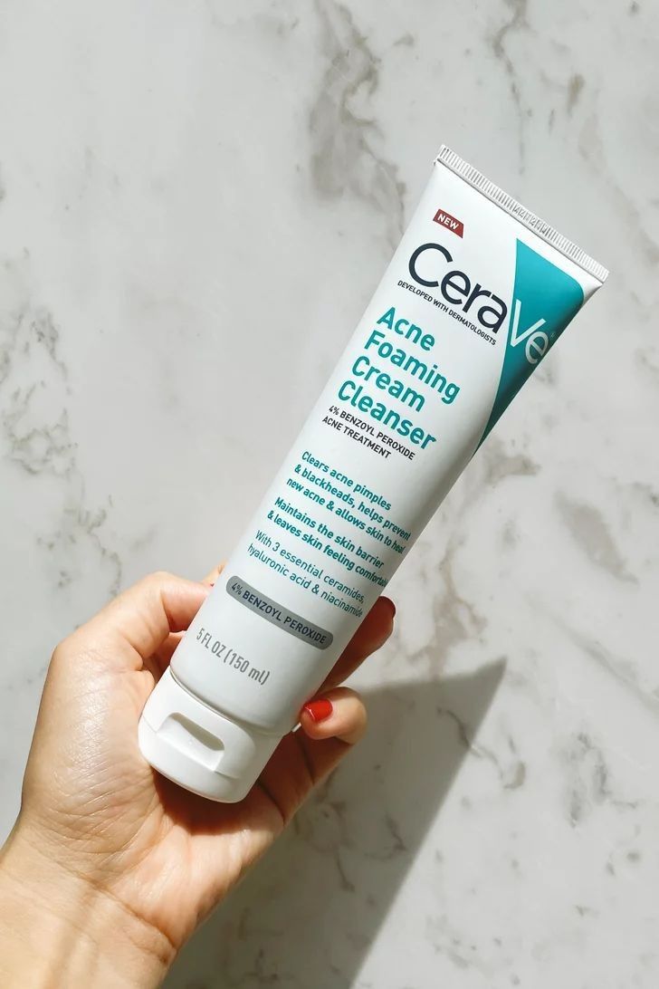 CeraVe Acne Foaming Cream Cleanser