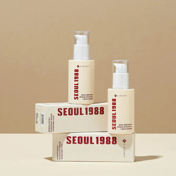 KSECRET Seoul 1988 Serum – Retinal 2% + Black Ginseng 30ml