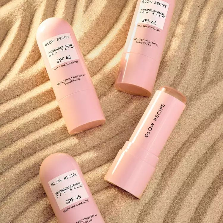 Watermelon Glow Recipe Niacinamide Dew Balm SPF 45